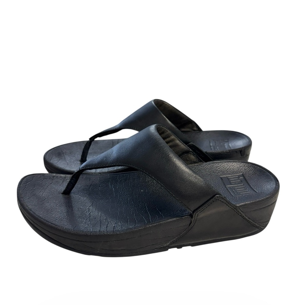 FitFlop Women's Classic Black Sandals - Picture 5 of 5